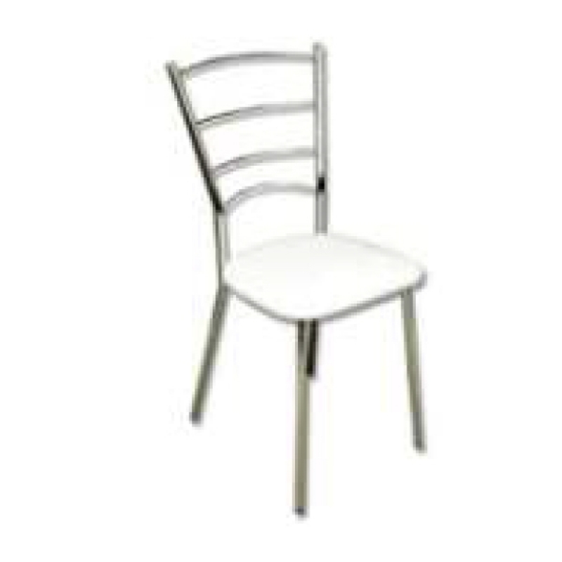 Aluguel de Cadeira Branca Cromada Comendador Levy Gasparian - Aluguel de Cadeiras para Eventos